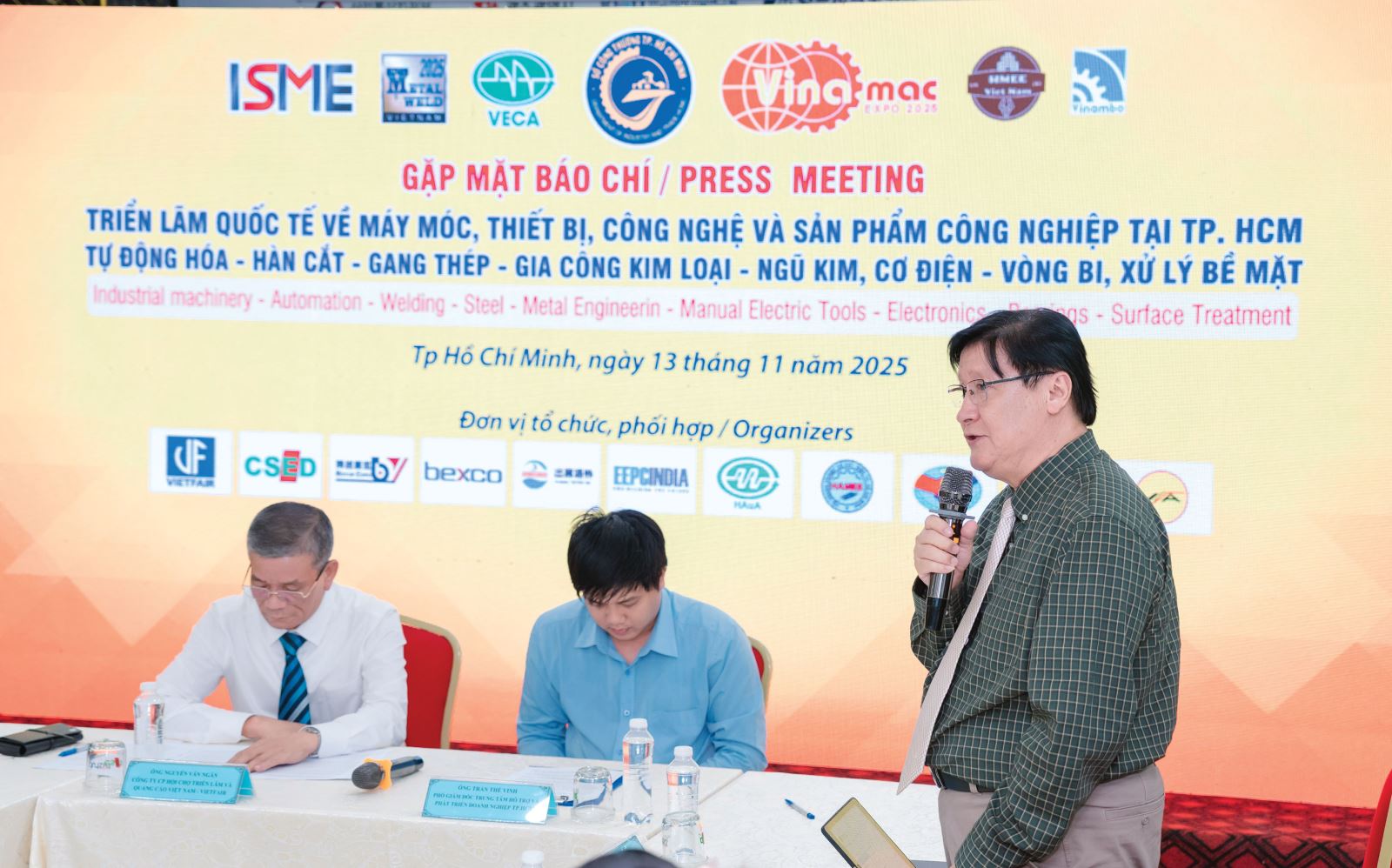 Thông cáo báo chí Vinamac Expo 2025 và các sự kiện đồng hành